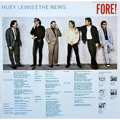 Huey Lewis & The News - Fore!