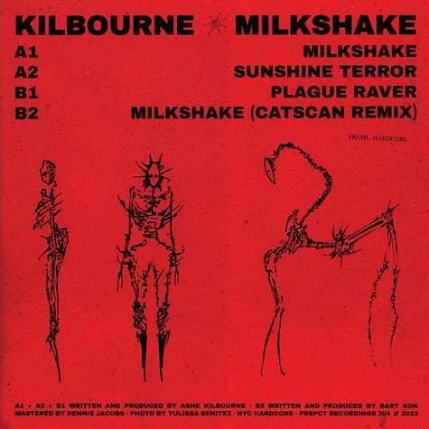Kilbourne - Milkshake Ep White Marbled Vinyl Edition