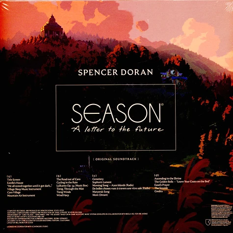 Spencer Doran - Season: A Letter To The Future Original Soundtrac