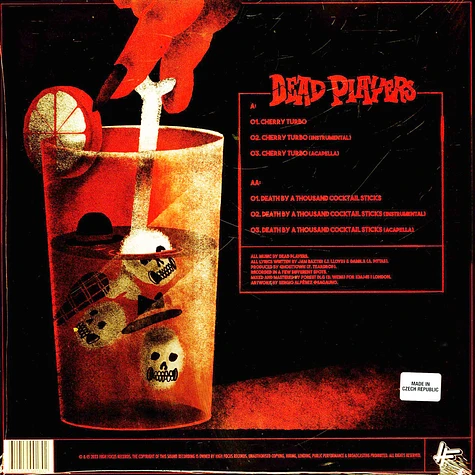 Dead Players - Cherry Turbo / Death By A Thousand Cocktail Sticks