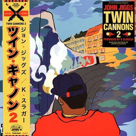 John Jigg$ X K Sluggah - Twin Cannons 2 Black Vinyl Edition W/ Obi Strip