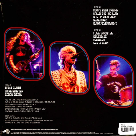 Nebula - Livewired In Europe Splattered Vinyl Edition