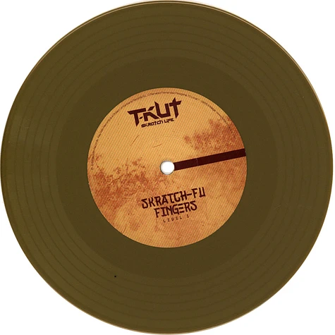 DJ T-Kut - Skratch Fu-Fingers Practice Gold Vinyl Edition
