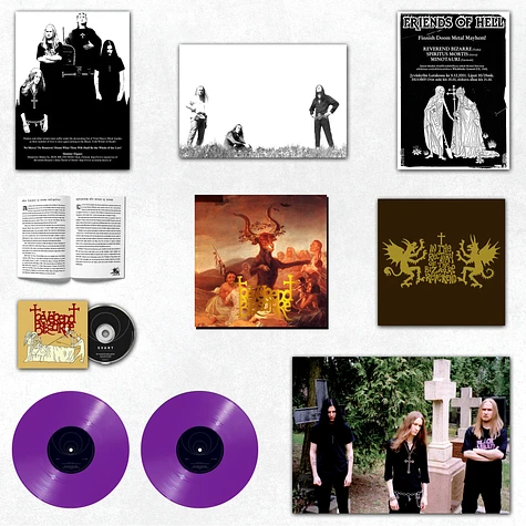 Reverend Bizarre - In The Rectory Of The Bizarre Reverend 20th Anniversary Purple Vinyl Edtion