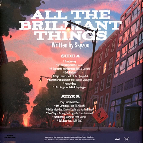 Skyzoo - All The Brilliant Things Blue Vinyl Edition