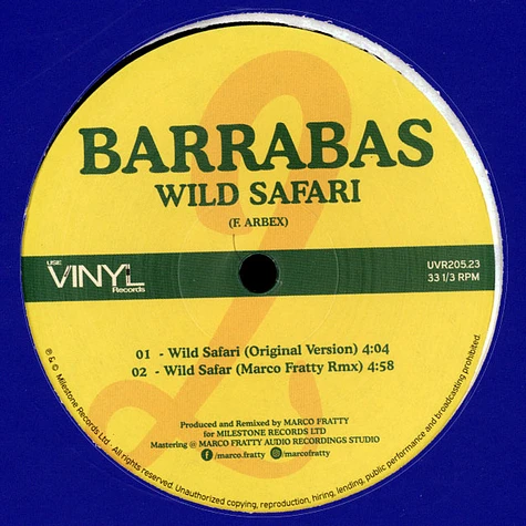 Bohannon / Barabbas - Let's Start The Dance Part II / Wild Safari