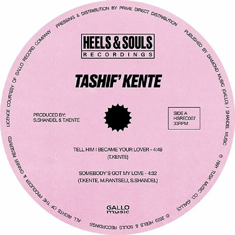 Tashif Kente - A Boy And A Dream EP