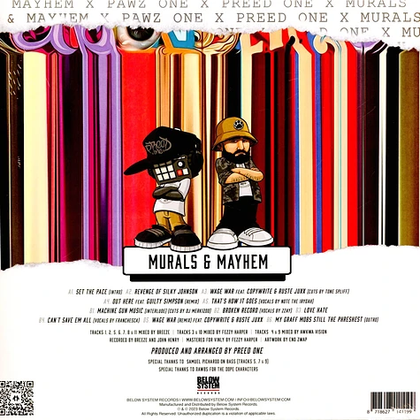 Pawz One & Preed One - Murals & Mayhem