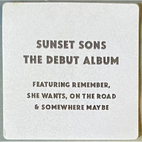 Sunset Sons - Very Rarely Say Die