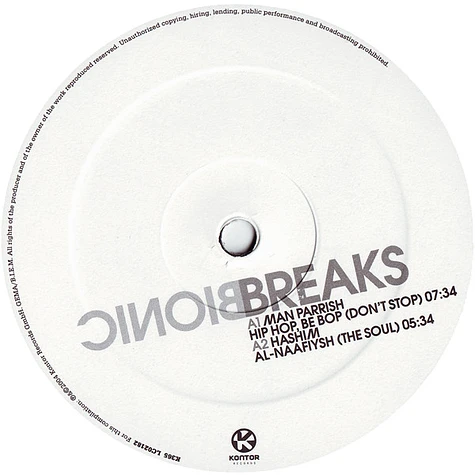 Boris Dlugosch - Bionic Breaks - Vinyl 2x12