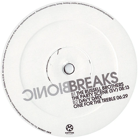 Boris Dlugosch - Bionic Breaks - Vinyl 2x12