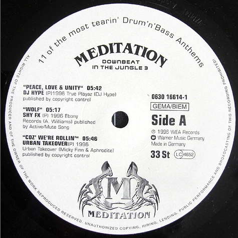 V.A. - Meditation (Downbeat In The Jungle 3)