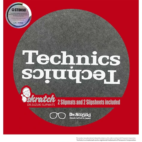 Dr. Suzuki x Technics - Technics 12" Scratch Edition V2 Slipmats
