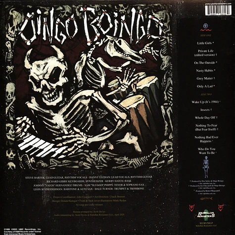 Oingo Boingo - Skeletons In The Closet: The Best Of Oingo Boingo Brown Colored Vinyl Edition