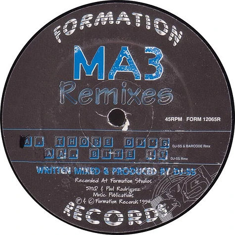 MA3 - Those DJ's / Bite It (Remixes)