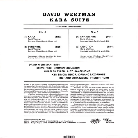 David Wertman - Kara Suite