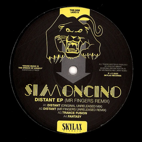 Simoncino - Distant EP Mr Fingers Remix