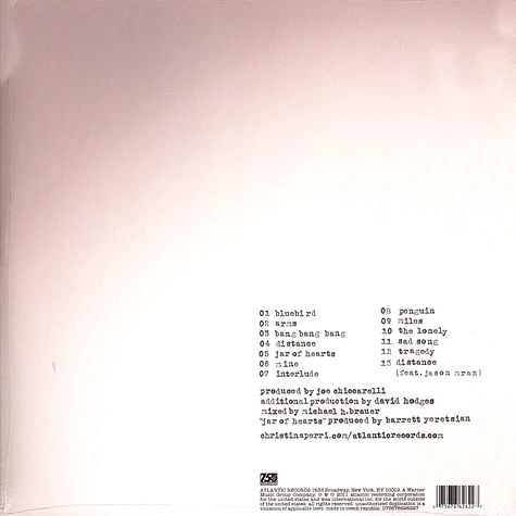Christina Perri - Lovestrong Clear Vinyl Edition