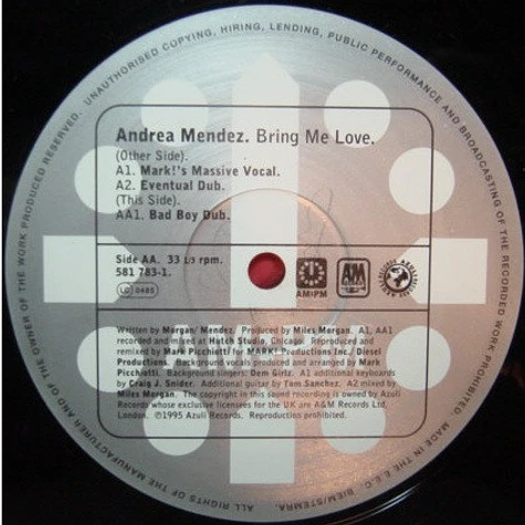 Andrea Mendez - Bring Me Love (Mark Picchiotti Mixes)