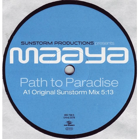 Sunstorm Presents Maaya - Path To Paradise