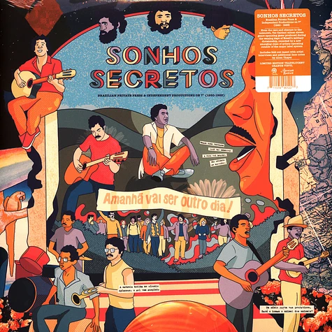 V.A. - Sonhos Secretos Orange Vinyl Edition