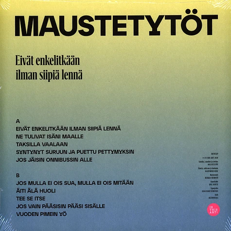 Maustetytöt - Eivät Enkelitkään Ilman Siipiä Lennä 180g Edition