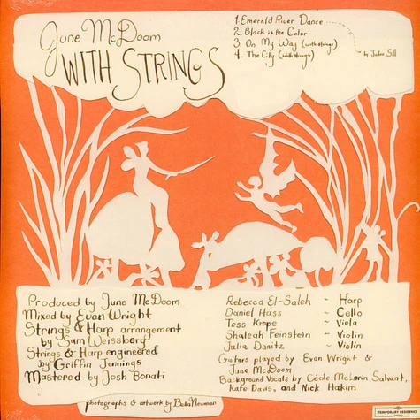 June McDoom - With Strings Black Vinyl Edition