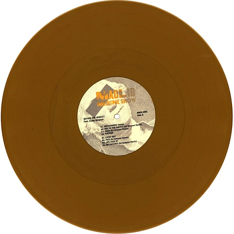 Madlib & Guilty Simpson - Madlibs Medicine Show #1: Before The Verdict Black Friday Record Store Day 2023 Gold Vinyl Edition