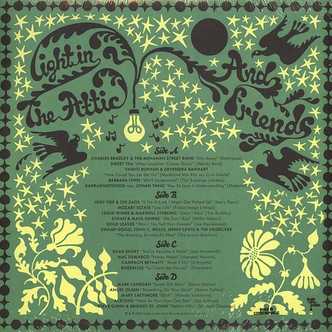 V.A. - Light In The Attic & Friends Black Friday Record Store Day 2023 Colored Vinyl Edition