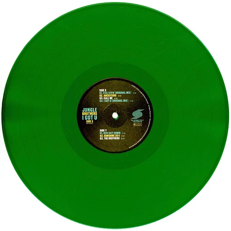 Jungle Brothers - I Got U Green & Red Vinyl Edition