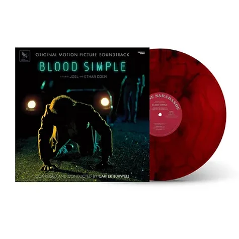 Carter Burwell - OST Blood Simple Black Friday Record Store Day 2023 Red Smoke Marbled Vinyl Edition