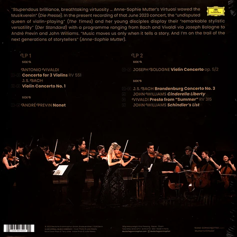 Anne-Sophie Mutter - Bach, Bologne, Previn, Vivaldi, Williams