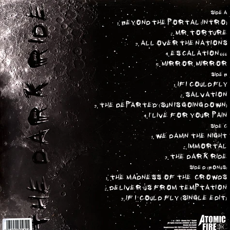 Helloween - The Dark Ride Blue White Marbled Vinyl Edition