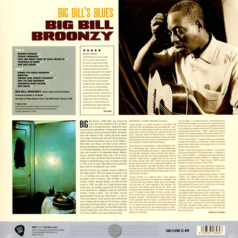 Big Bill Broonzy - Big Bill's Blues