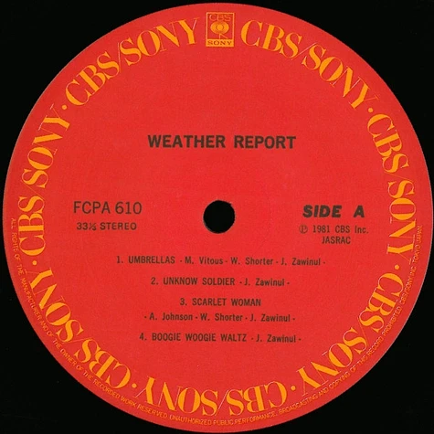 Weather Report - Weather Report