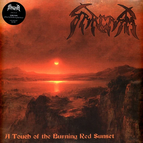 Sarcasm - A Touch Of The Burning Red Sunset Rusty Red Vinyl Edition