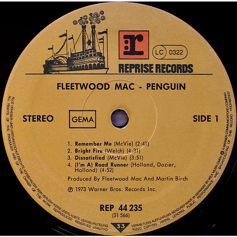 Fleetwood Mac - Penguin