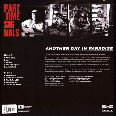 Part Time Signals - Another Day In Paradise