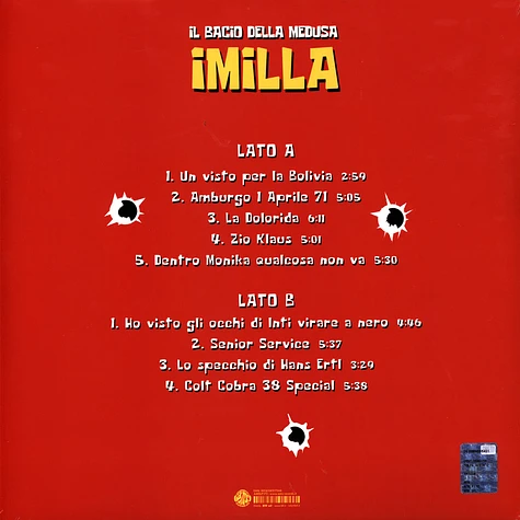 Il Bacio Della Medusa - Imilla Red Vinyl Edition