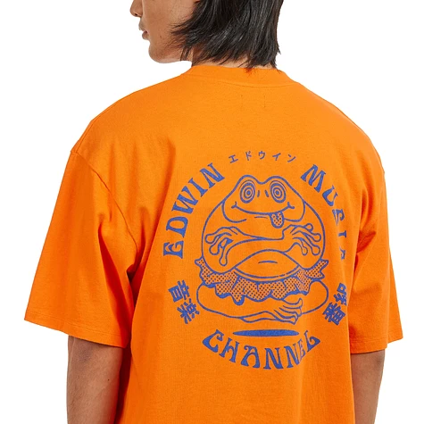 Edwin - Music Channel T-Shirt (Orange Tiger) | HHV