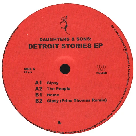 Daughters & Sons - Detroit Stories EP