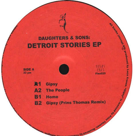 Daughters & Sons - Detroit Stories EP