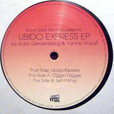 Kolja Gerstenberg & Yannic Krauß - Libido Express EP