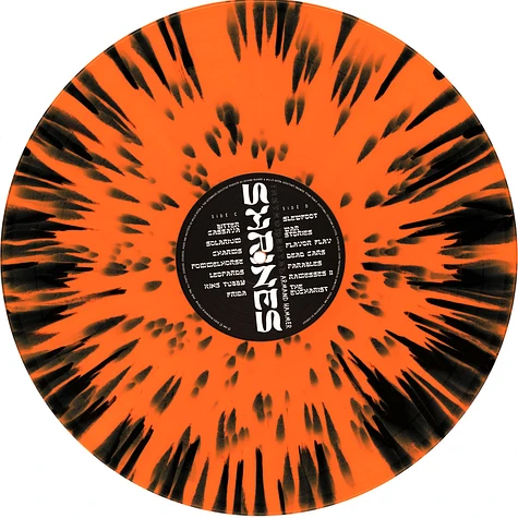 Armand Hammer - Shrines + Instrumentals Orange W/ Black Splatter Vinyl Edition