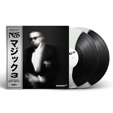 Nas - Magic 3 Striped Black & White Vinyl Edition