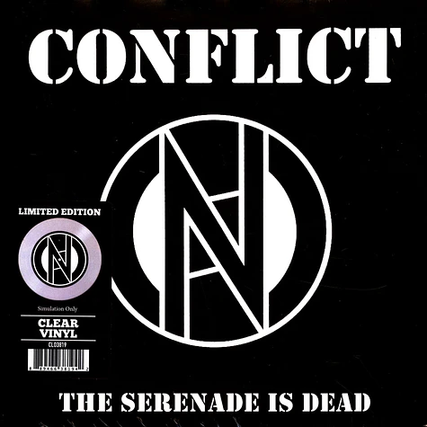 Conflict - The Serenade Is Dead Clear Vinyl Edition