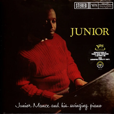 Junior Mance - Junior Verve By Request Vinyl Edition