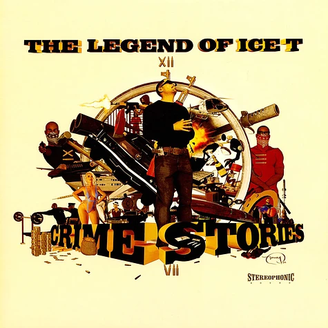 Ice-T - The Legend Of Ice-T: Crime Stories Clear Red Vinyl Edition