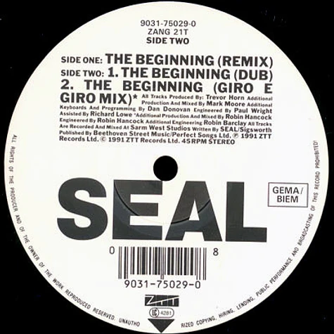 Seal - The Beginning (The Mark Moore Remix)