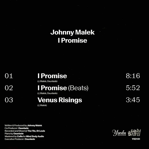 Johnny Malek - I Promise